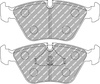Ferodo Racing DS2500 priekinės stabdžių kaladėlės FCP779H BMW 3 E36 E40 E46 Convertible 5 E34 Touring 7 E32 Z3 Z3 Coupe Z4 E85 