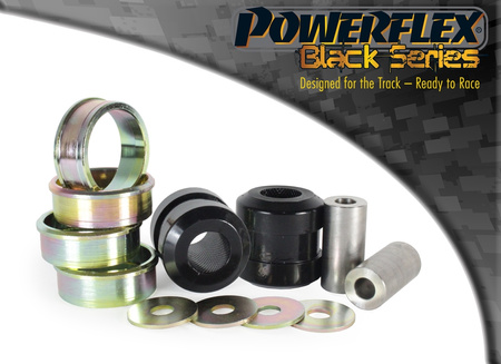 Front Lower Track Control Arm Inner Bush Powerflex Polyurethane Bush Black Series Jaguar (Daimler) XF, XFR - X250 (2008 - 2015) PFF27-702BLK