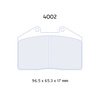 Carbone Lorraine RC5 brake pads - Porsche 911 3,3 Turbo (91-93)