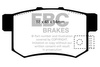 DP6781/2 - Stabdžių kaladėlių rinkinys GREENSTUFF serija EBC Brakes