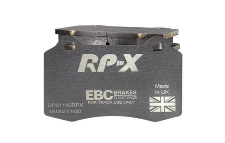 DP81140RPX - Zestaw wyścigowych klocków hamulcowych seria RP-X Racing EBC Brakes