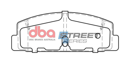 Brake Pads Street Series Ceramic universal - DB372SS