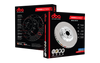 DBA disc brake 5000 series - T3 front - DBA52808V2BLKS AUDI A3 quattro 8P S3 SEAT Leon 1P SKODA Superb 3T VOLKSWAGEN Eos Golf Mk5 Mk6 Passat B6 B7 CC Scirocco