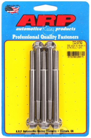 ARP "5/16""-24 x 3.750 hex SS bolts" (5pcs)