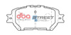 Bremsbeläge vorne DBA Brake Pads Street Series Ceramic - DB1462SS TOYOTA Camry MCV30 ACV30