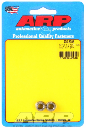 Śruby ARP M7 X 1.00 (M9 wr) SS 12pt nut kit