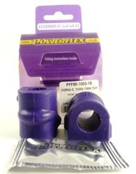 Poliuretán persely Powerflex Vauxhall / Opel CORSA MODELS - Corsa C (2000-2006) PFF80-1003-18 Nem. a diagramon: 3