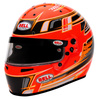 Bell KC7-CMR bajnok narancssárga gokart Sisakok