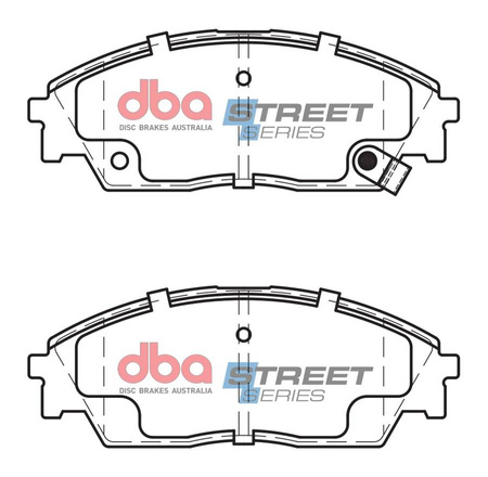 DBA Brake Pads Utcai sorozat első fékbetétek Kerámia - DB1123SS