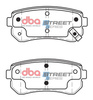 Bremsbeläge hinten DBA Brake Pads Street Series Ceramic - DB1943SS HYUNDAI Accent Kona Tucson Mk3 i-20 PB i-30 FD iX20 iX35 KIA Cee'd ED Pro-Cee'd Rio JB Sportage JE QL SL