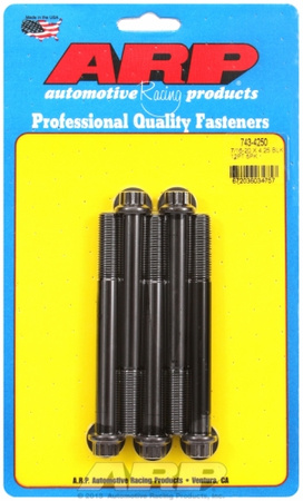 ARP "7/16""-20 x 4.250 12pt black oxide bolts" (5pcs)