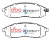 Klocki hamulcowe przednie DBA Brake Pads Street Series Ceramic - DB1308SS MITSUBISHI L 200 96-06