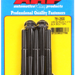 Śruby ARP "5/16""-24 x 2.500 hex black oxide bolts" (5pcs)