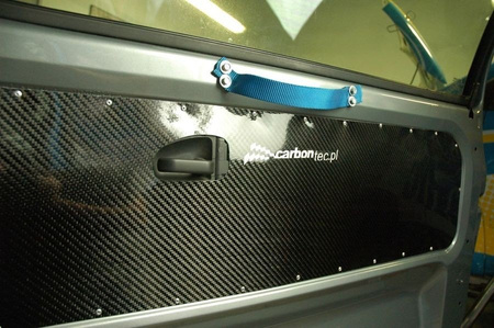 Carbon door cards Citroen Saxo VTS