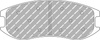 Ferodo Racing DS3.12 első fékbetét FRP3160GB RENAULT Clio III IV
