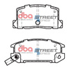 DBA Brake Pads Utcai sorozat hátsó fékbetétek Kerámia - DB1260SS TOYOTA MR2 Mk2 SW20 Mk3
