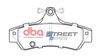 Hintere DBA-Bremsbeläge Street Series Keramik – DB1779SS