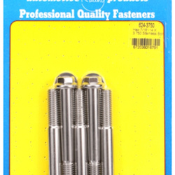 Śruby ARP "7/16""-14 X 3.750 hex 1/2 wrenching SS bolts" (5pcs)