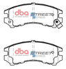 Vordere DBA-Bremsbeläge Street Series Keramik – DB1117SS Nissan 200SX (S13)