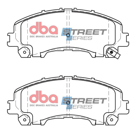 Bremsbeläge vorne DBA Brake Pads Street Series Ceramic - DB2341SS CHEVROLET Thailand Colorado HOLDEN INFINITI Q50 Sport Q60 Coupe NISSAN X-Trail 7 Seat RENAULT Koleos 2