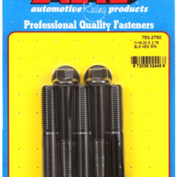 ARP "7/16""-20 x 2.750 hex black oxide bolts" (5pcs)
