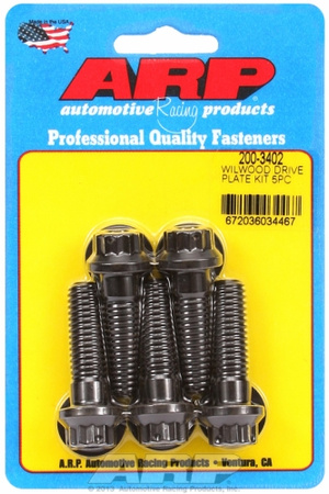 ARP Wilwood drive plate bolt. 7/16. drilled 12 pt. 5pcs
