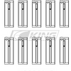 King pagrindinio guolio apvalkalas HONDA D-SERIES, F23A, F23Z, 16V - MB5568XP STDX