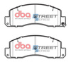 DBA Brake Pads Utcai sorozat első fékbetétek Félig-fémes - DB1293SS