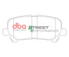 DBA Brake Pads Street Performance galinės stabdžių trinkelės - DB15052SP