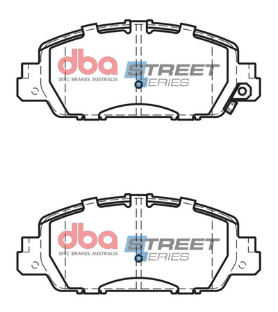 DBA Brake Pads Utcai sorozat első fékbetétek Kerámia - DB2304SS HONDA HR-V RU