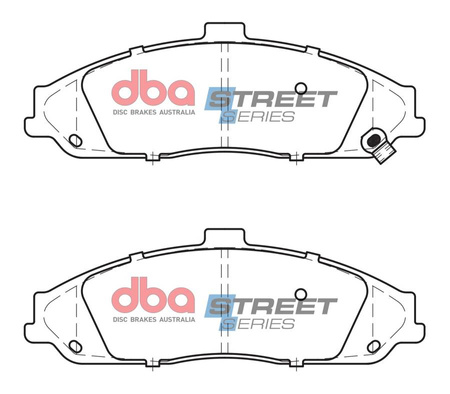 DBA Brake Pads Utcai sorozat első fékbetétek Kerámia - DB7599SS