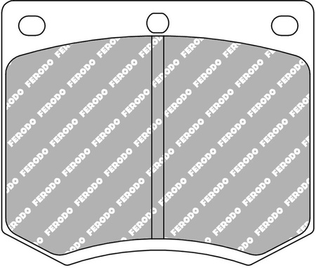 Ferodo Racing DS2500 brake pad front FCP167H AC ME 3000 CATERHAM 21 models Super Seven FORD Capri Consul Cortina Escort 1 2 Van Granada Taunus HYUNDAI Stellar LOTUS Eclat Elan ROVER Healey