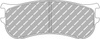 Ferodo Racing DS3.12 brake pad front FRP3163G RENAULT Clio V