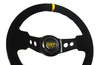 QSP 2 spoke suede handlebar 330mm / 65mm