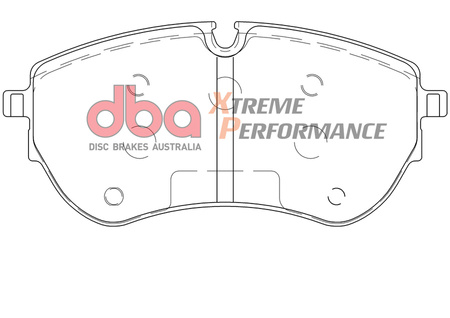 Brake Pads Xtreme Performance ECE R90 certified front - DB15001XP VOLKSWAGEN Amarok