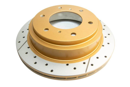 DBA disc brake Street Series - X-GOLD rear - DBA661X MITSUBISHI Pajero Shogun