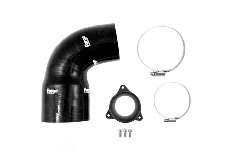 Silikonowy przewód turbosprężarki TIP + adapter Forge do Hyundai i30N Mk3 PFL / Veloster N