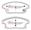 Bremsbeläge vorne DBA Brake Pads Street Series Ceramic - DB2268SS CHEVROLET Cruze J300 Orlando Trax Volt OPEL Ampera Astra J GTC Mokka X Zafira Tourer VAUXHALL