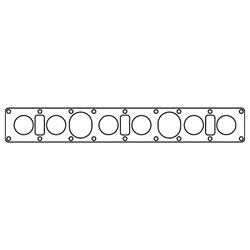 Cometic isiurbimo kolektoriaus tarpiniu rinkinys Jaguar 3.8/4.2L str Port