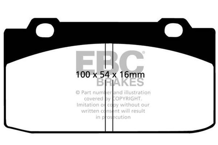 DP506 - Zestaw klocków hamulcowych seria ULTIMAX2 EBC Brakes