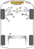 Tuleja przedniego górnego wahacza - regulacja kąta pochylenia Powerflex Road Series Audi A6 / S6 / RS6 & A6 / S6 / RS6 C5 (1997-2005)\A6 (1998 - 2001) PFF3-203G