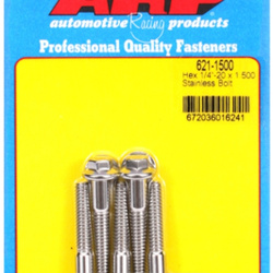 Śruby ARP "1/4""-20 x 1.500 hex SS bolts" (5pcs)