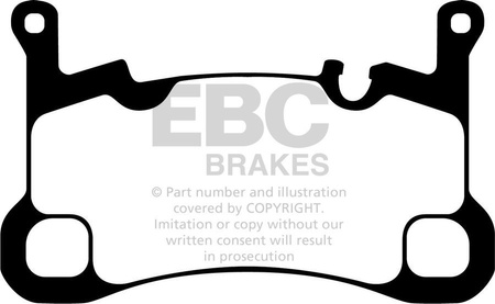 DP52380NDX - EBC Brakes BLUESTUFF NDX sorozatú fékbetét készlet