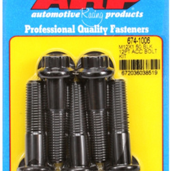 ARP Bolt Kit M12 x 1.50 x 50 Black Oxide 12PT