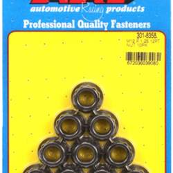 Śruby ARP  Nut Kit M12 X 1.25 12PT 10 Pack