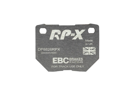 DP8826RPX - Zestaw wyścigowych klocków hamulcowych seria RP-X Racing EBC Brakes