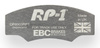 DP8003RP1 - Ein Satz Rennbremsbeläge der RP-1 Racing Serie EBC Brakes