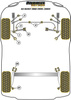 Wewnętrzna tuleja przedniego dolnego wahacza  Powerflex Black Series Audi A4 / S4 / RS4 & A4 / S4 / RS4 B5 (1995-2001)\A4 Avant 2WD (1995-2001) PFF3-211BLK