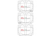 Klocki hamulcowe tylne DBA Brake Pads Street Performance - DB1390SP MITSUBISHI Challenger Shogun Sport