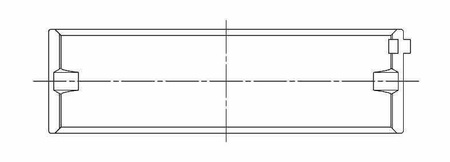 ACL Hauptlagerschale Chevy 4.8/5.3/5.7/6/6.2L LS V8 .010'